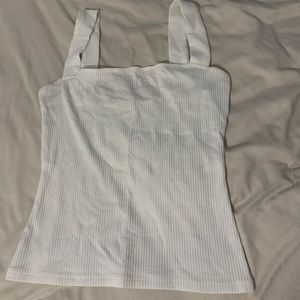 White Reformation Tank Top
